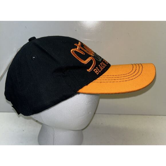 Sturgis Motorcycle Rally Hat Cap 75th 2015 Black Hills Strap Back NWT - Picture 7 of 11